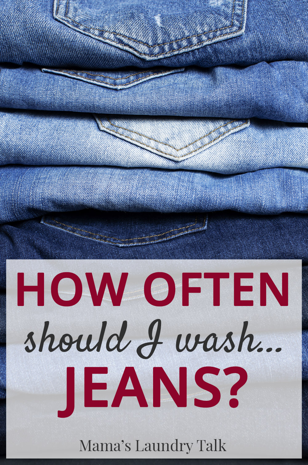 do you wash jeans