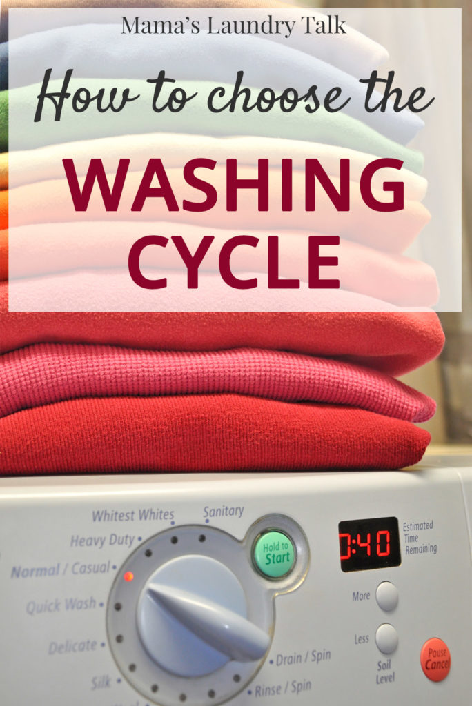 colors cycle washing machine
